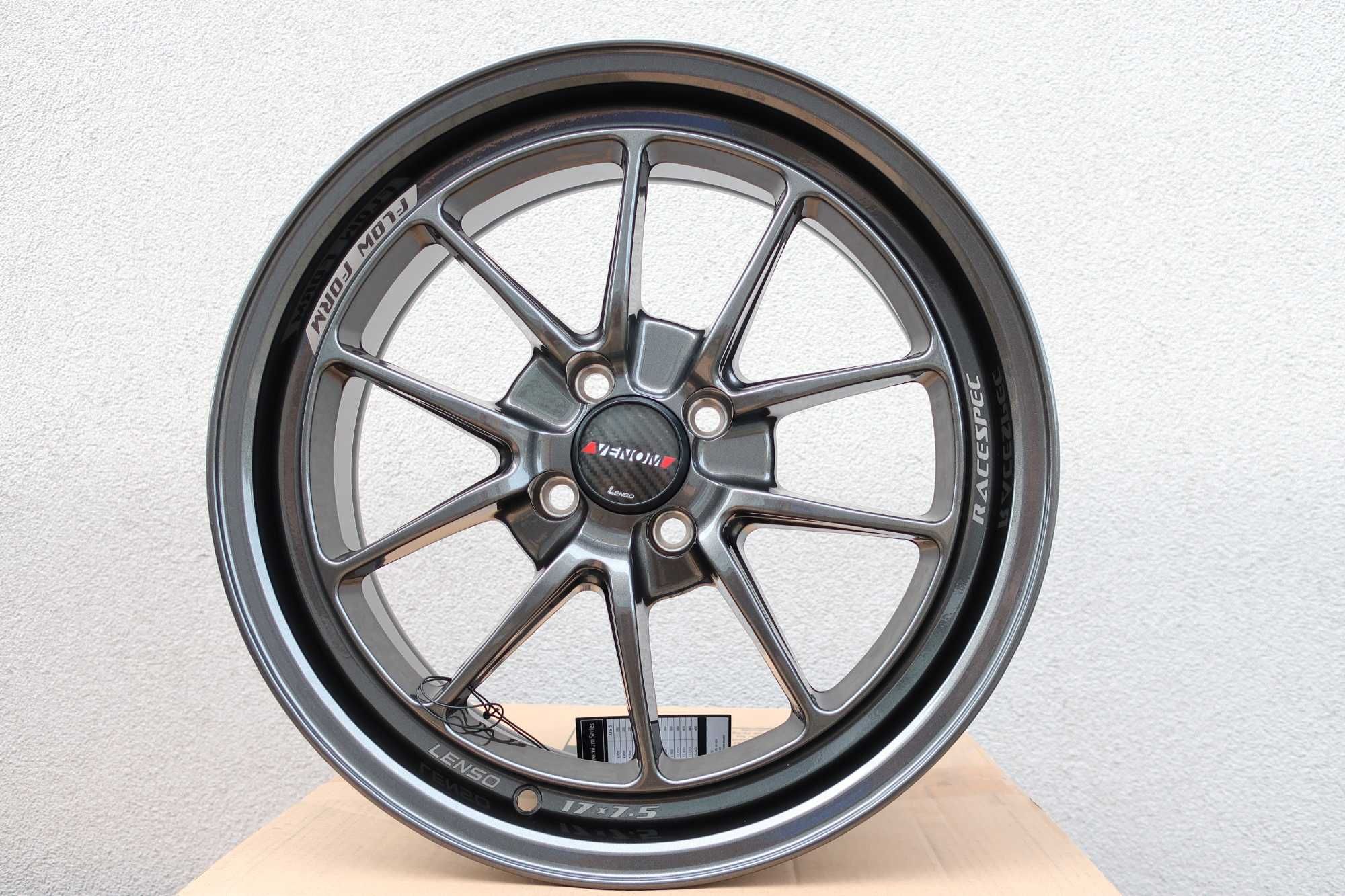 alu felgi 17 4x100 LENSO mazda mx-5 fiat 124 honda civic opel calibra