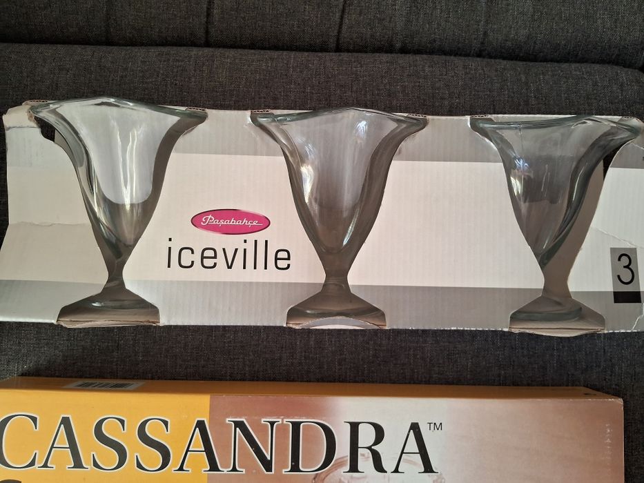 Набор креманок для мороженого десерта