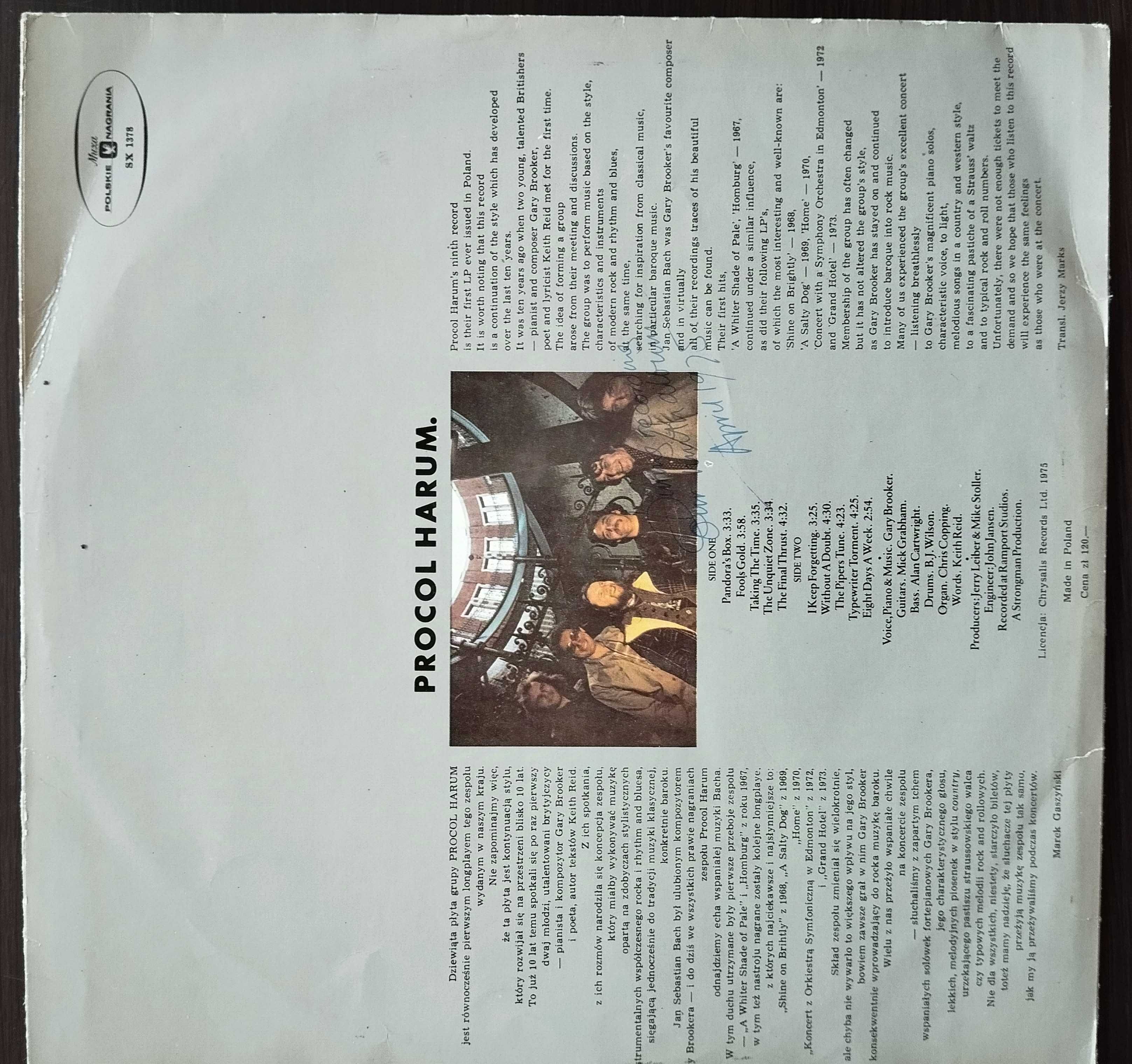 Płyta winylowa Procol Harum