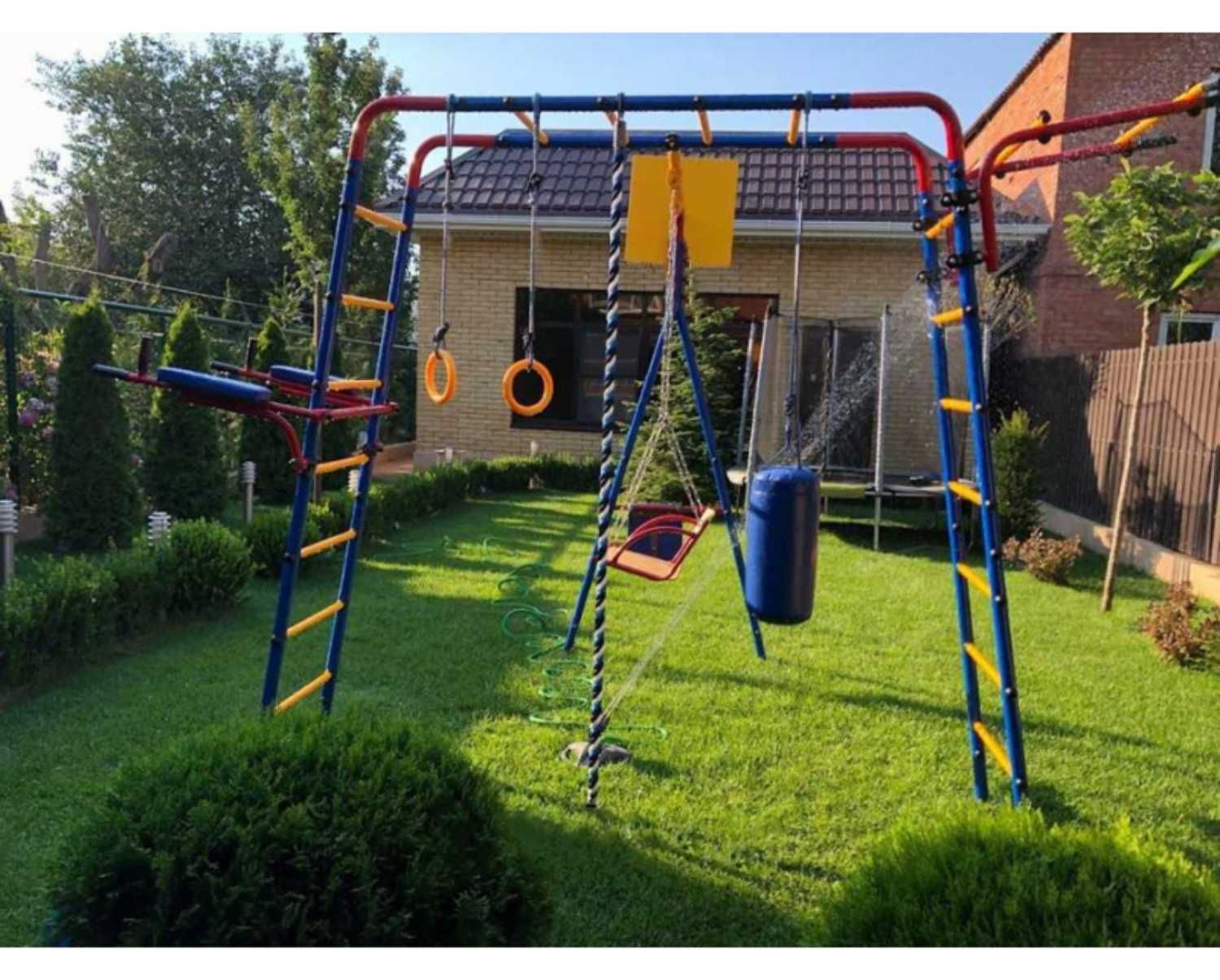 Plac zabaw dla dzieci huśtawka ogrodowa SUMMER FUN 3 I romana.com.pl