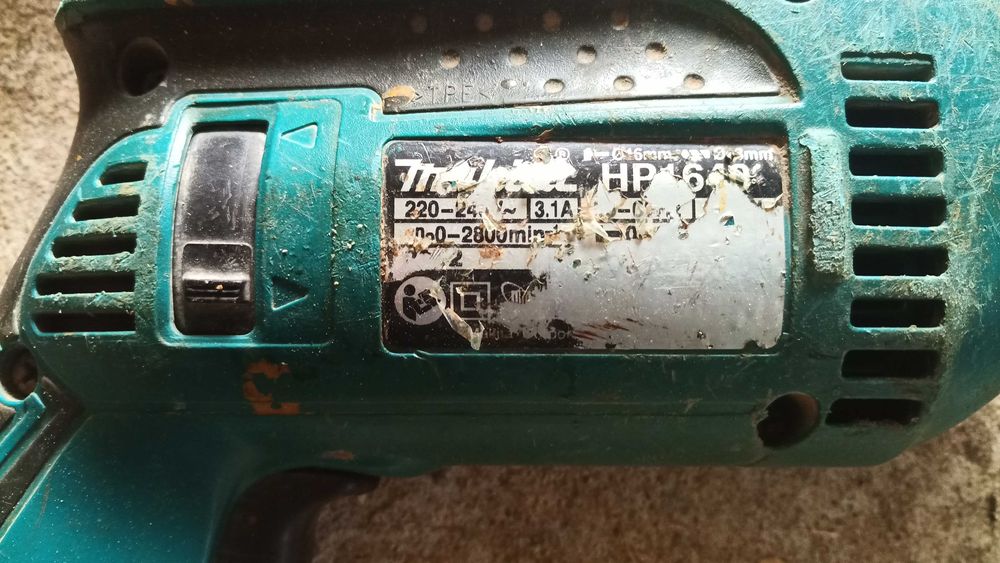 Wiertarka sieciowa udarowa HP1640 Makita 680W 13mm