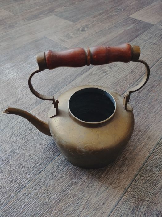 Czajnik Dzbanek Dzbanuszek Czajniczek Mosiężny