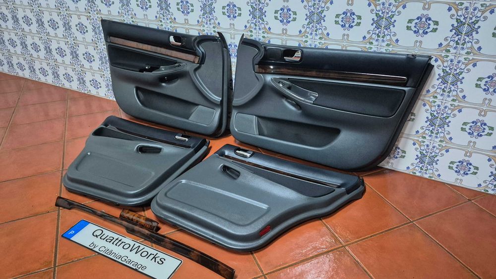 AUDI A4 B5(8D)-Quartelas/Forras Portas ESTOFADAS NOVO-EXCELENTE ESTADO