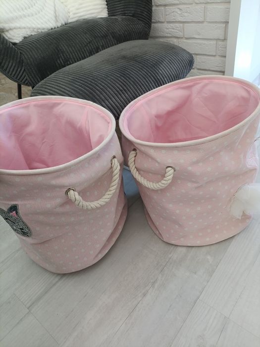 Pojemne kosze / pojemniki na zabawki CENA ZA 2 SZT!!!