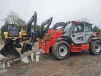 Manitou MT1840  2012 | widły + łyżka | cena netto | mt1740 mt 1840, 1740