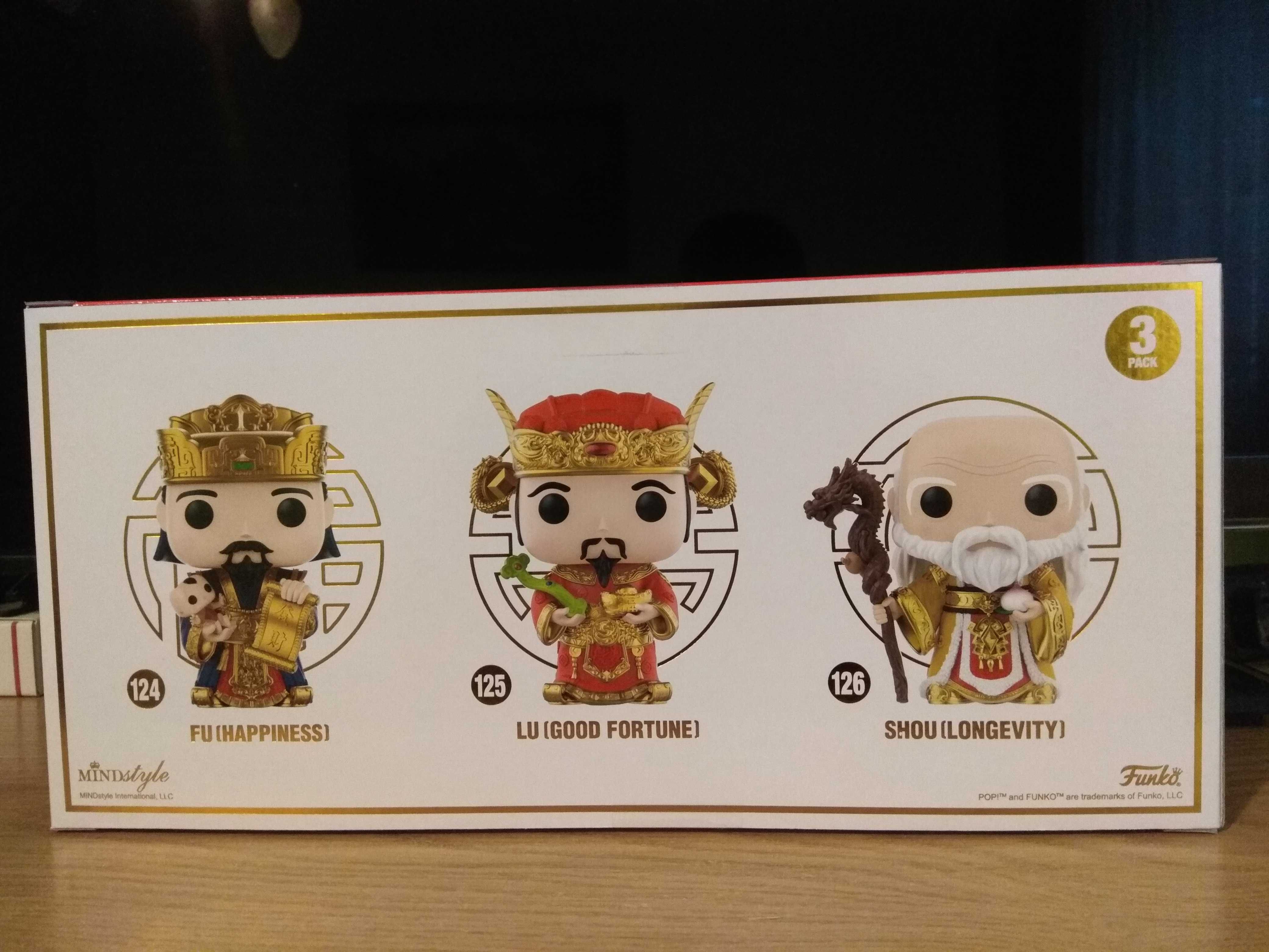 Three Immortals 3 Pack Funko Pop