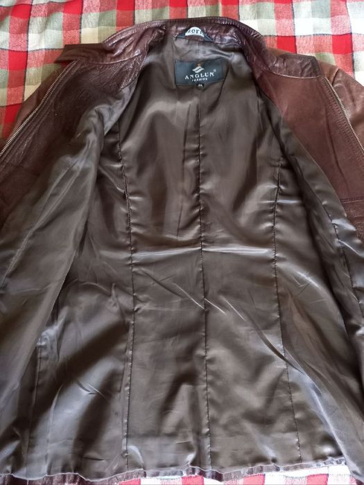 Жіноча шкіряна курта