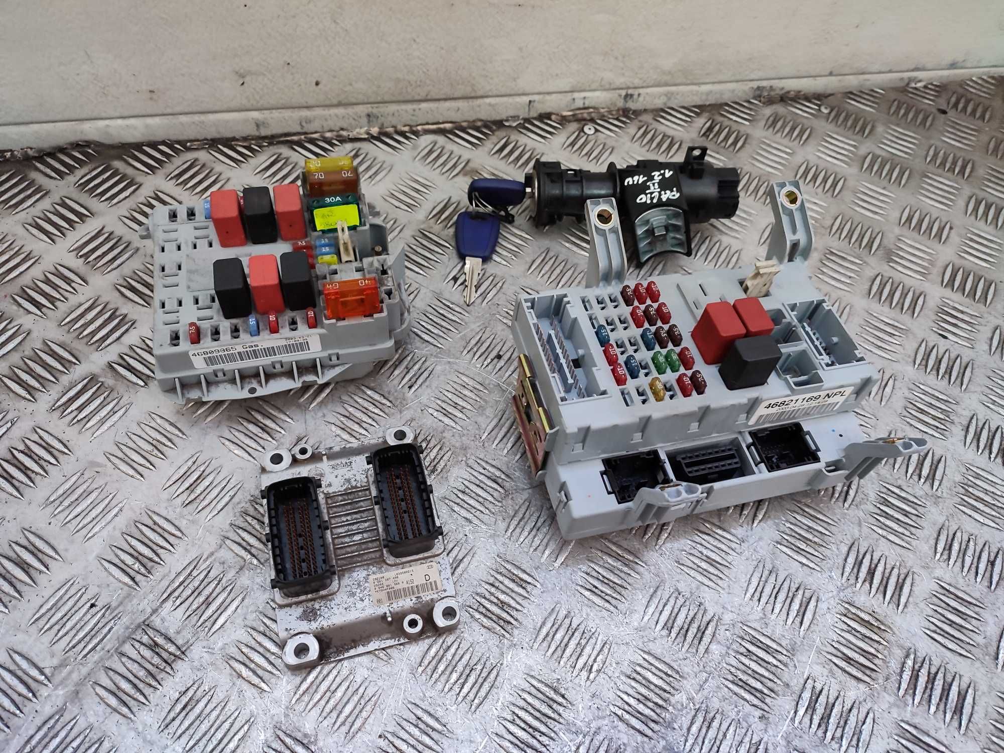 Fiat Palio II Albea 1,2 16V komputer stacyjka immobilizer