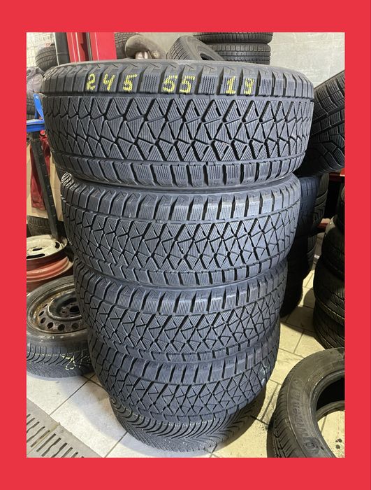 ‼️ 245.55r19 Bridgestone Blizzak DM-V2 зимові шини колеса 4шт як нові