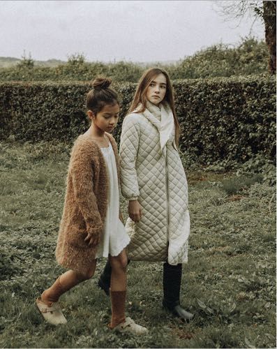 The new society wiosenny płaszcz dla dziewczynki 6 lat Bobo Choses
