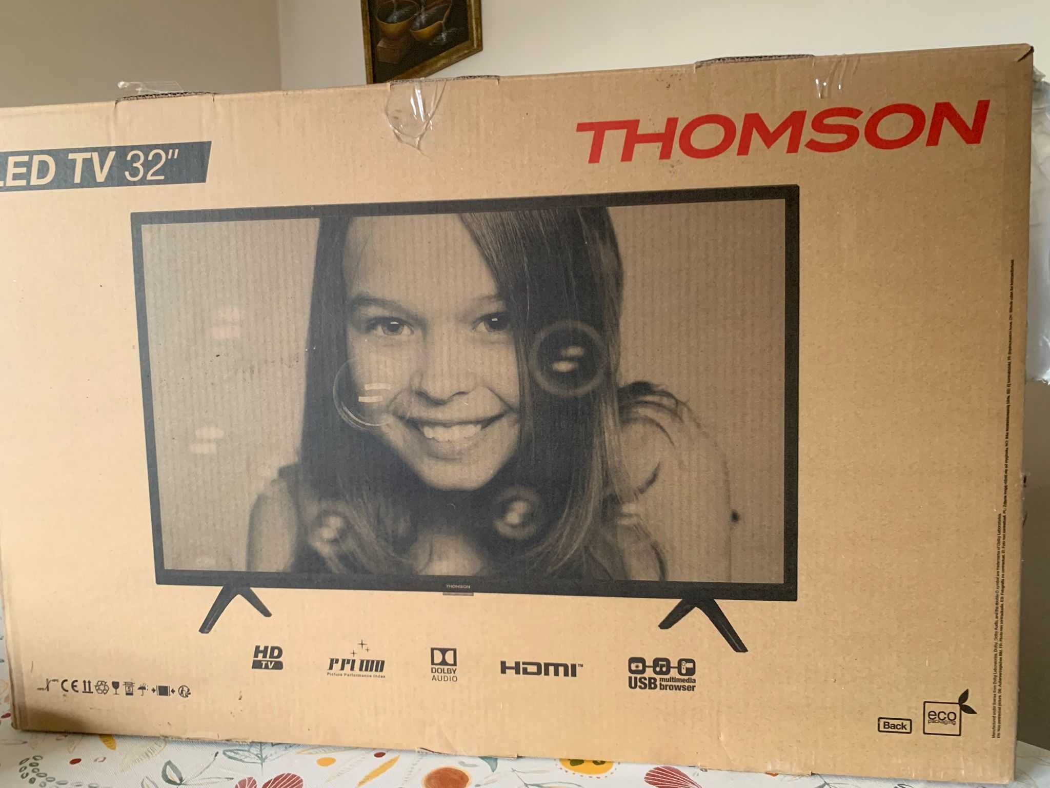 TV 32", THOMSON usada apenas 6 meses