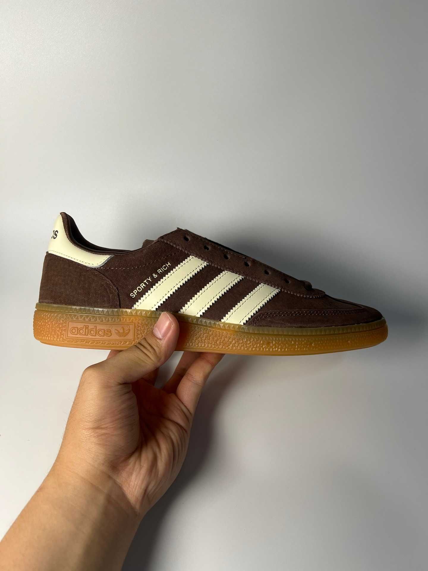 brązowy\Handball\adidas\nowy UnisexTrampki.36