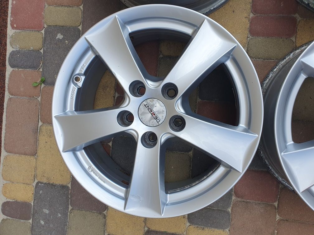 Легкосплавні диски R16 DEZENT 5×114,3