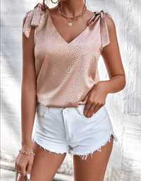 Top Blusa Tshirt Rosa com Laços