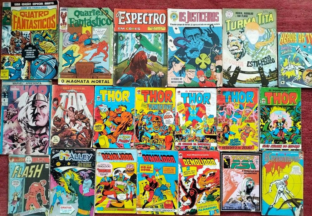 BD: Ebal, Thor, Demolidor, etc.