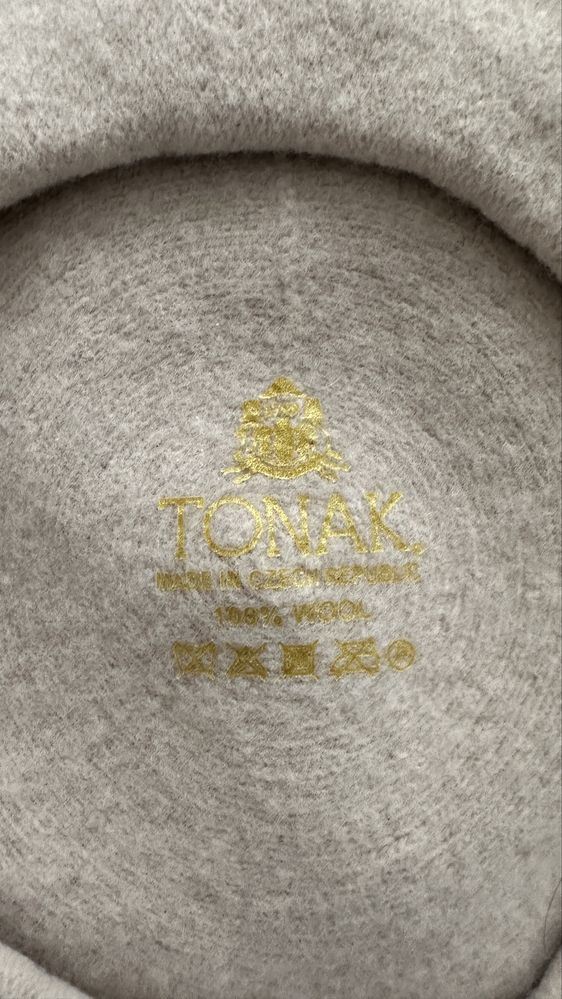 Берет TONAK (Чехія), 100% вовна