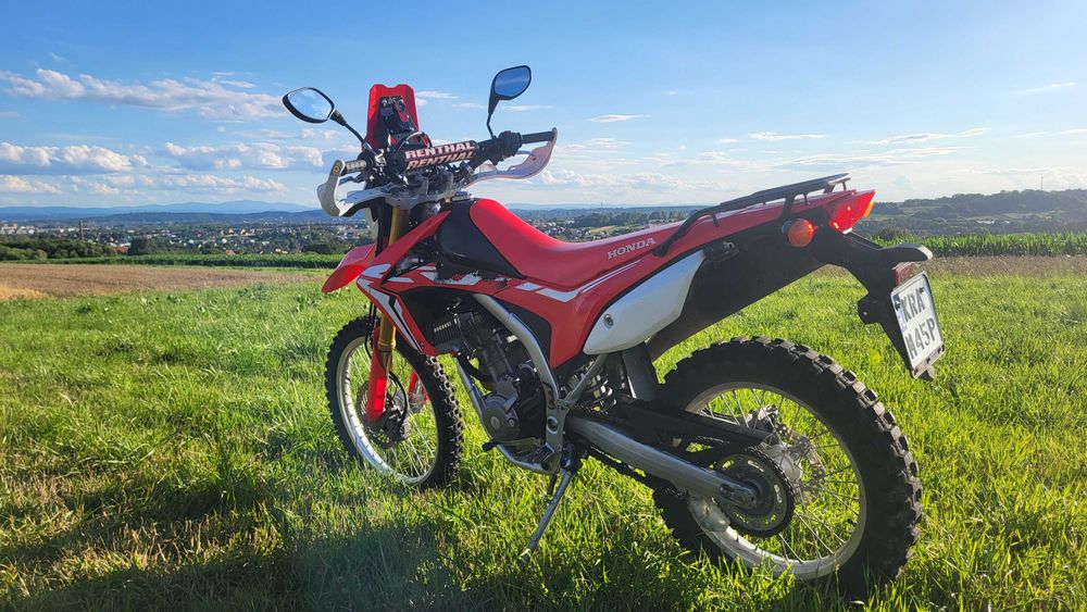 Honda CRF 250L Salon PL, 2017 rok z ABS 7400km, wyposażenie w teren
