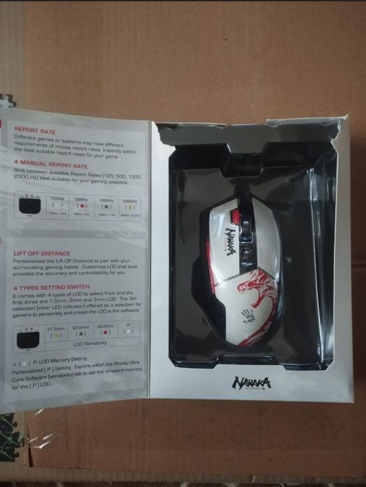Продам  мышку А4Tech Bloody W95 Max Naraka