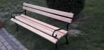 lawki z litego drewna
