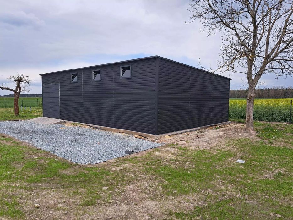 magazyn wiata hala blaszana 12x8 garaż hala