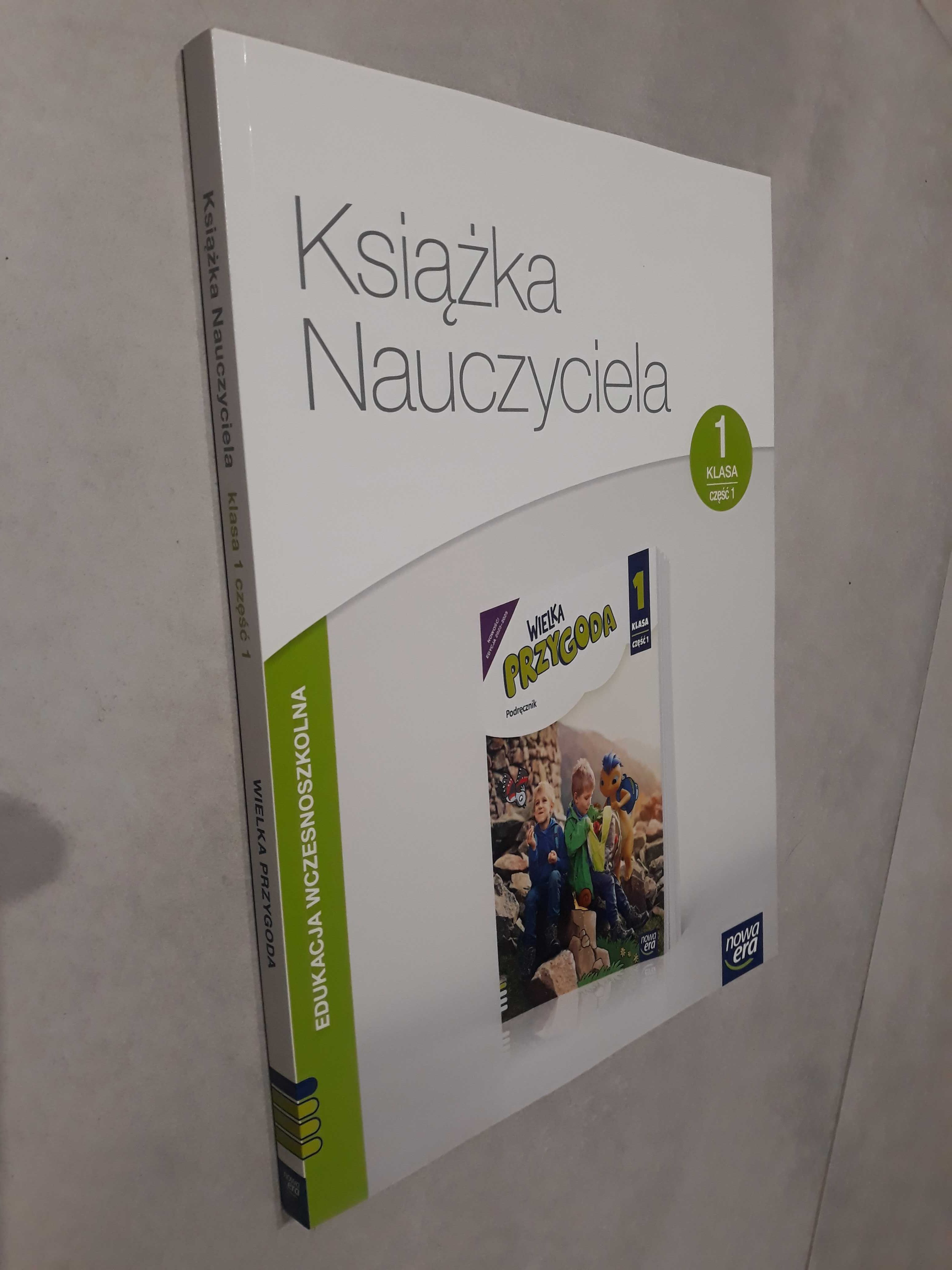 Wielka przygoda - kl. 1 - cz.1 - książka nauczyciela - NIEUŻYWANA