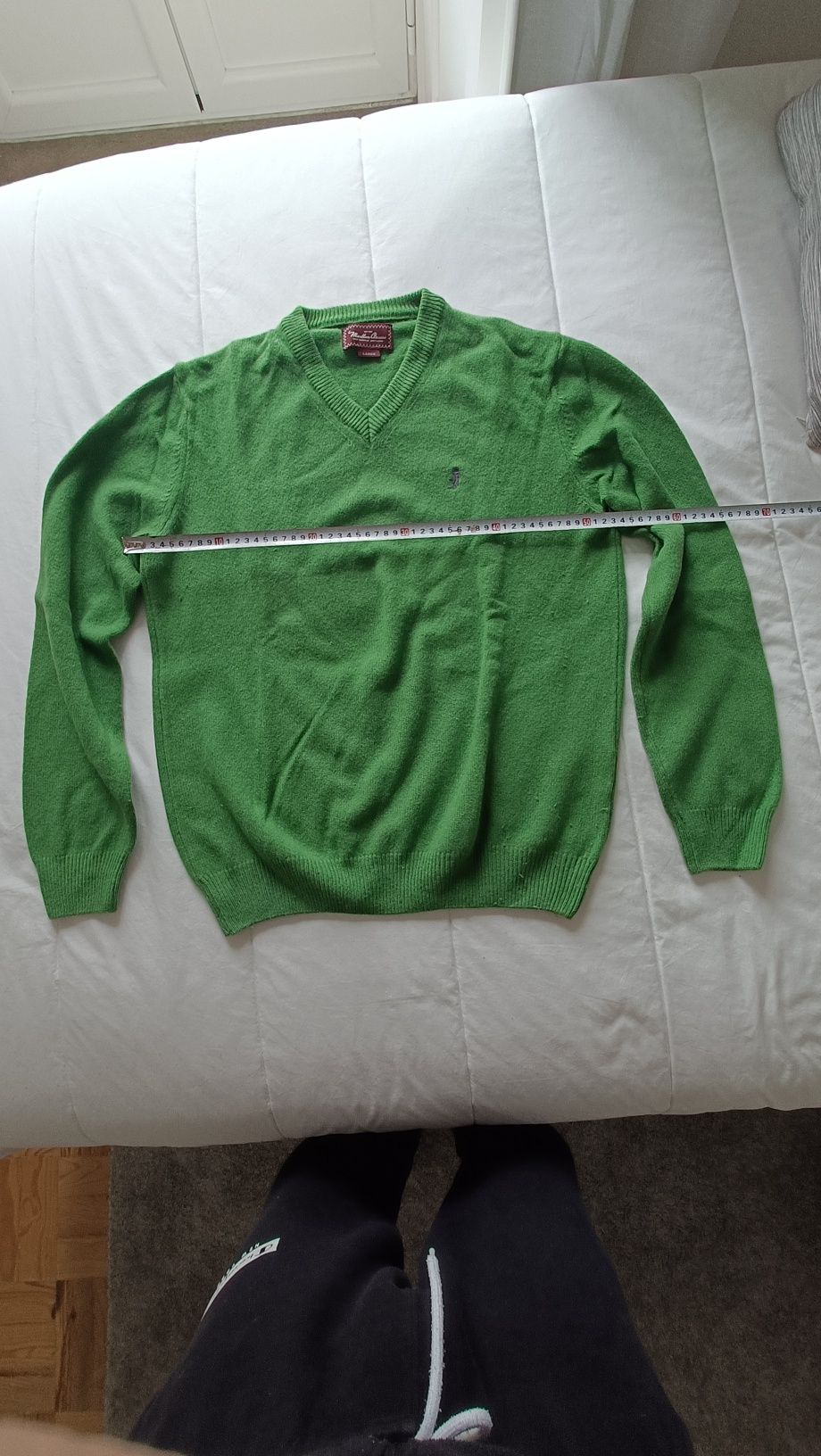 Camisola gola em V Marlboro