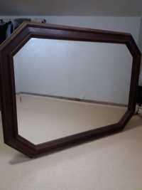 Espelho em madeira de castanho