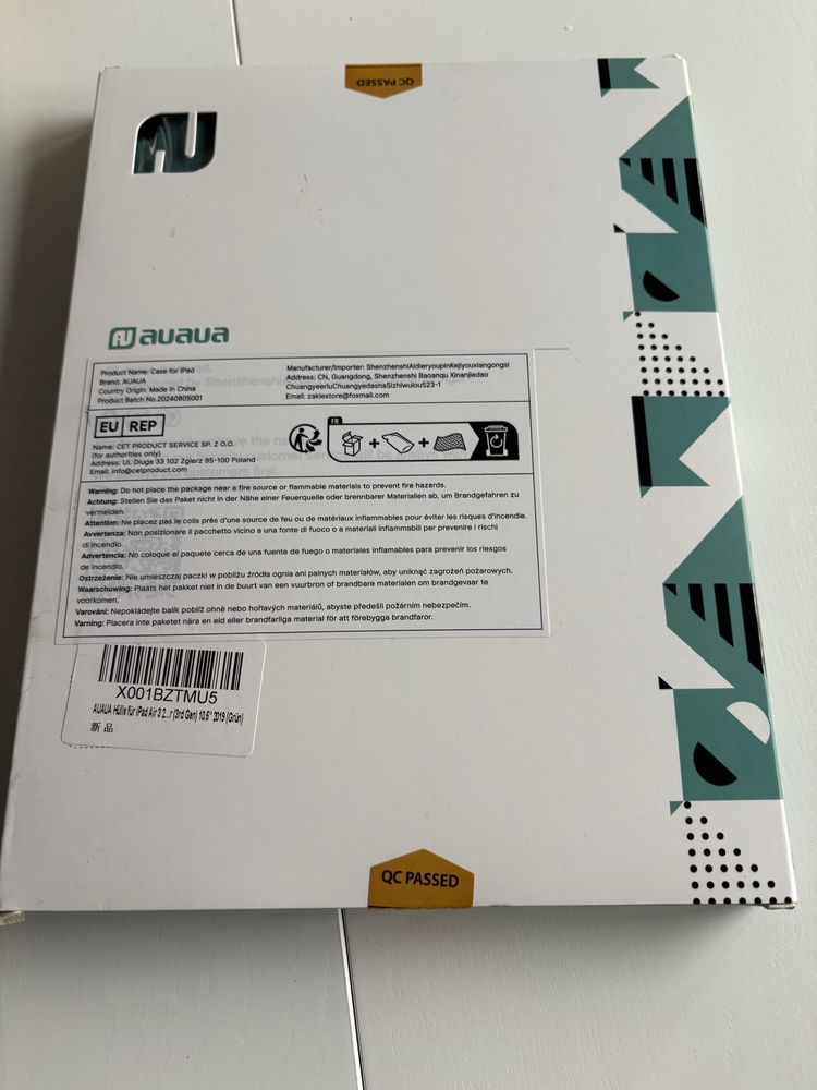 auaua Case for iPad Air 3rd Generation 2019 / iPad Pro 10.5 2017