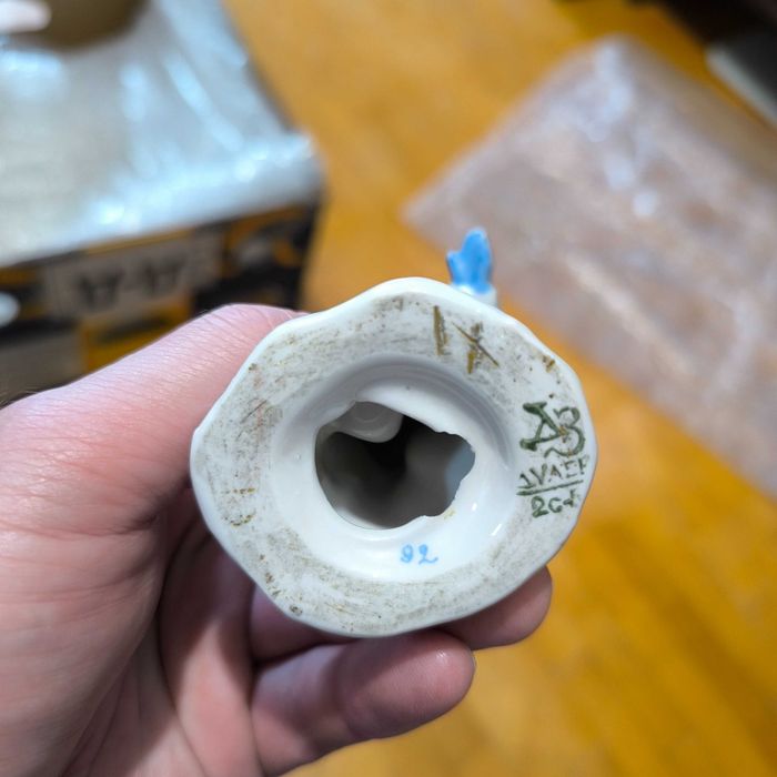 Девочка со снежком, Зима. Дулево ДЗ. СССР