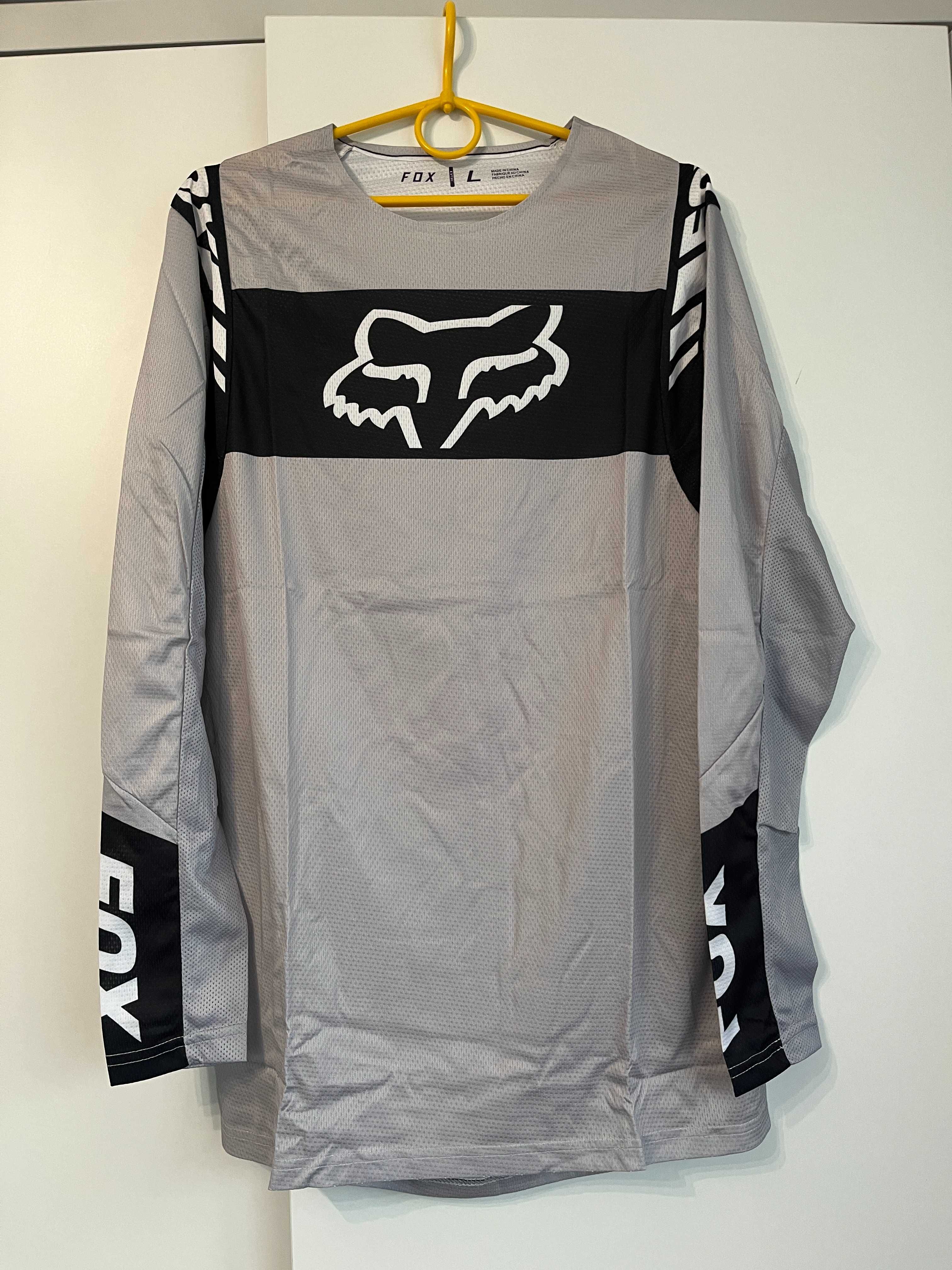 Strój FOX 360 MX (Grey Black)(cross,quad,enduro,mtb,dh)