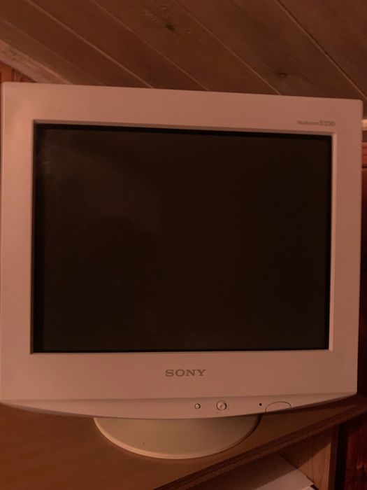 Monitor Sony TRINITRON multiscan E230 antyk zabytkowy okazja kolekcja