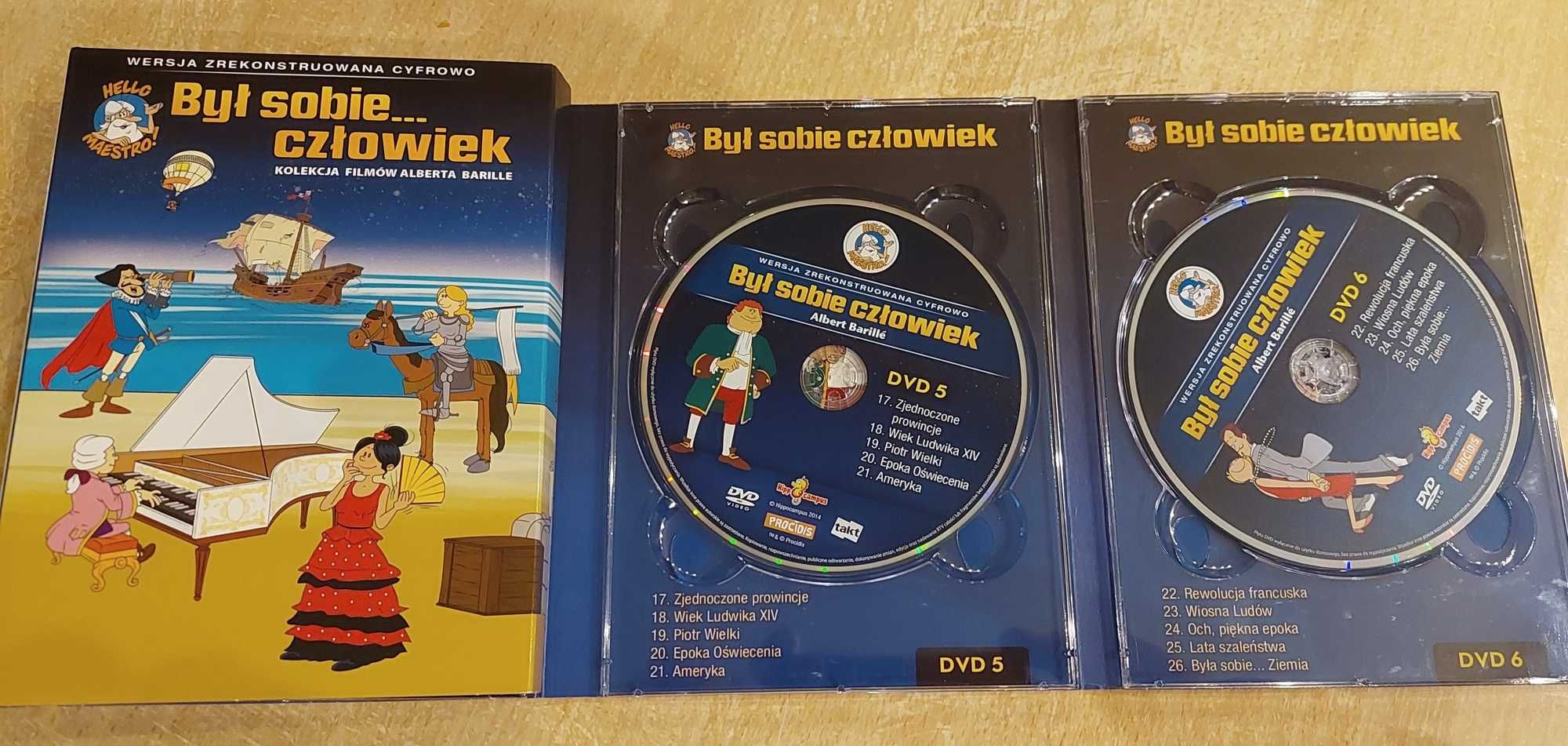 OKAZJA - "Był sobie człowiek" 6 x DVD