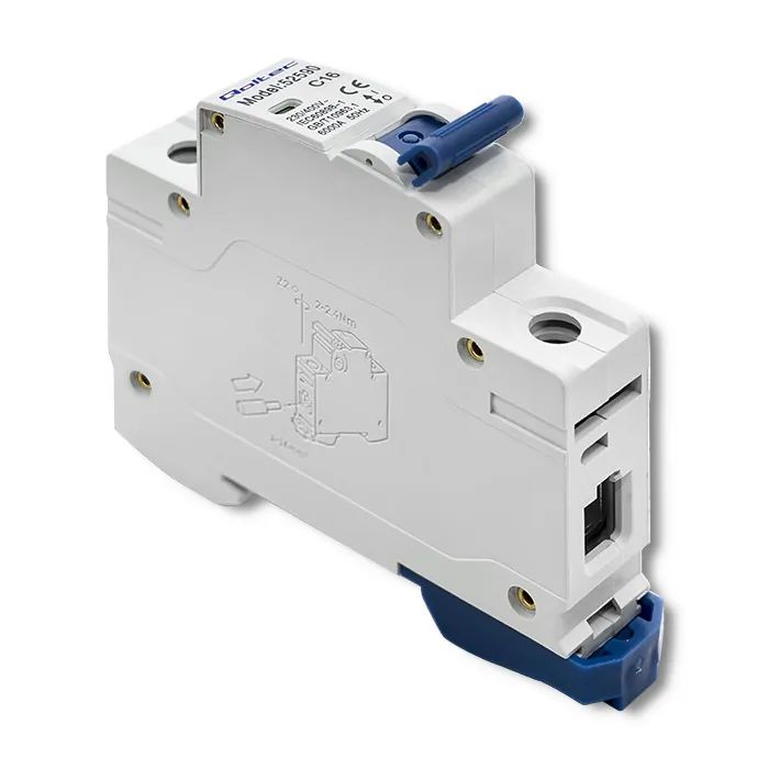 Wyłącznik nadprądowy C16 bezpiecznik AC Qoltec 1P 16A - 52590