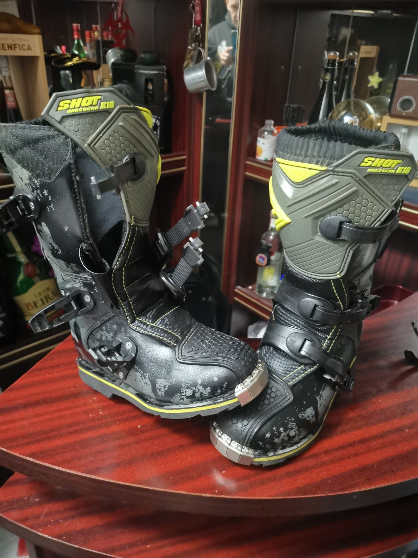 Botas criança motocross n35