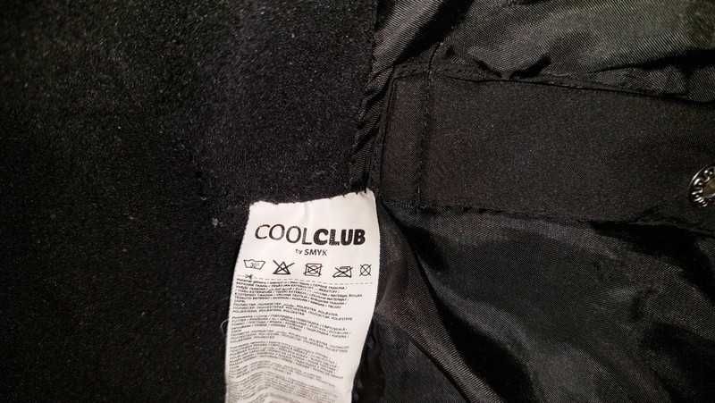 Cool Club. Czarny płaszczyk 92 na 2-3 latka