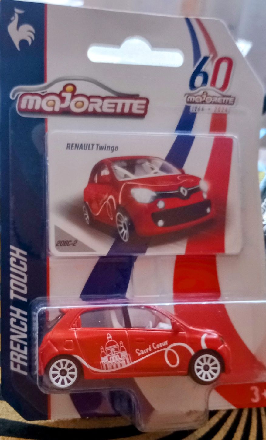 Model Majorette Renault Twingo seria French Touch