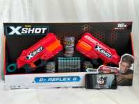 Топ цена! Детский Набор бластеров X-Shot Reflex Double детское оружие*