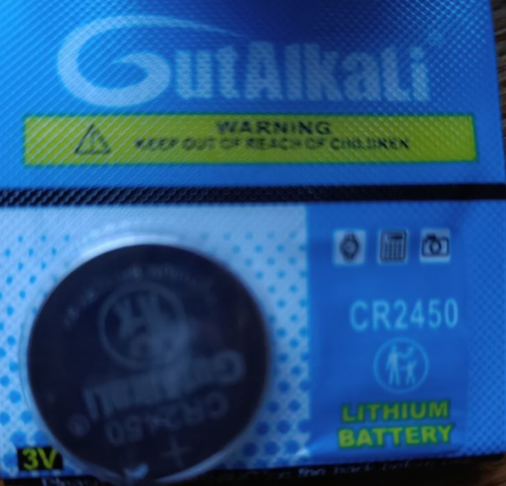 Елемент живлення cr 2450