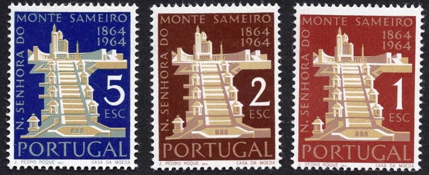 Selos Portugal 1964 - Série Completa Nova MNH Nº931/933