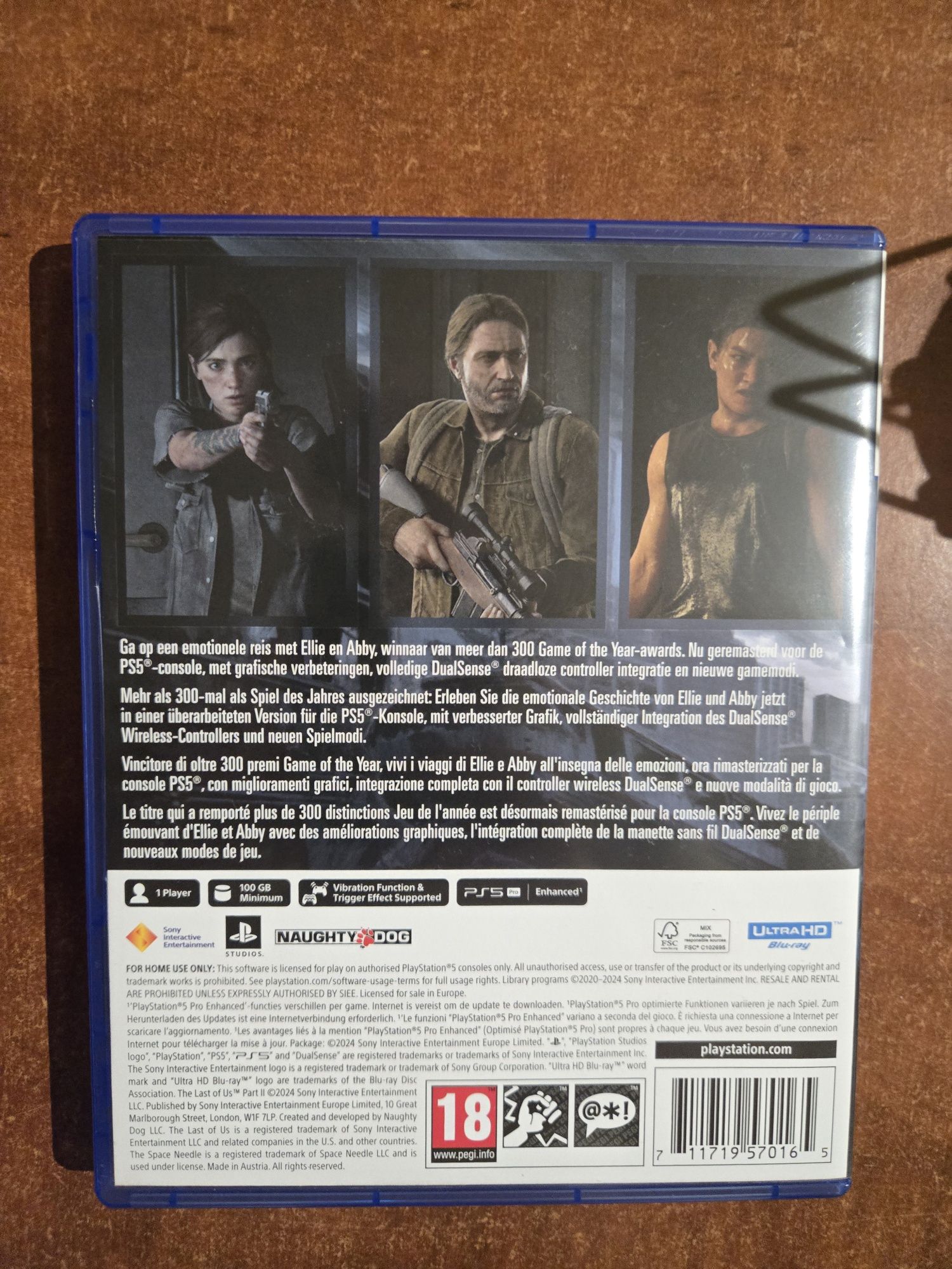 The Last Of Us part II REMASTERED PS5 PL