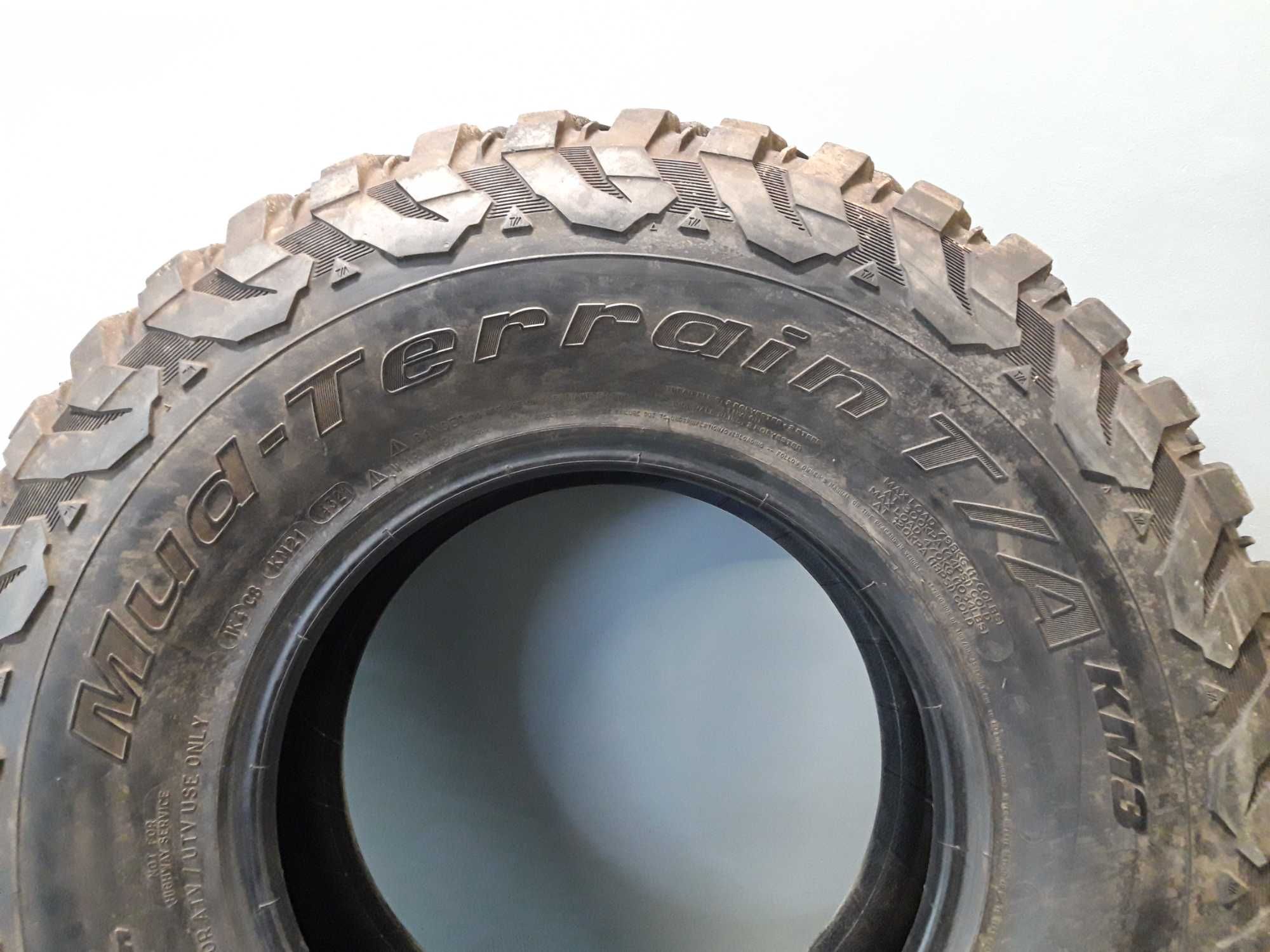 4x 30X10.00R14 NHS BF Goodrich Mud-Terrain T/A KM3, 2021 rok, 10-12mm