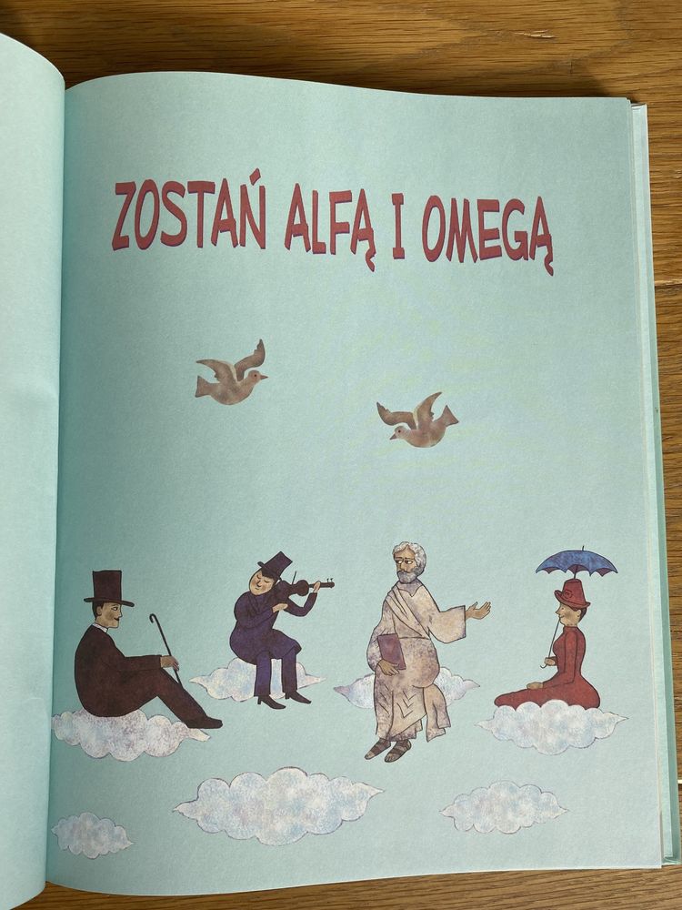 Książka dla dzieci "Zostań Alfą i Omegą"