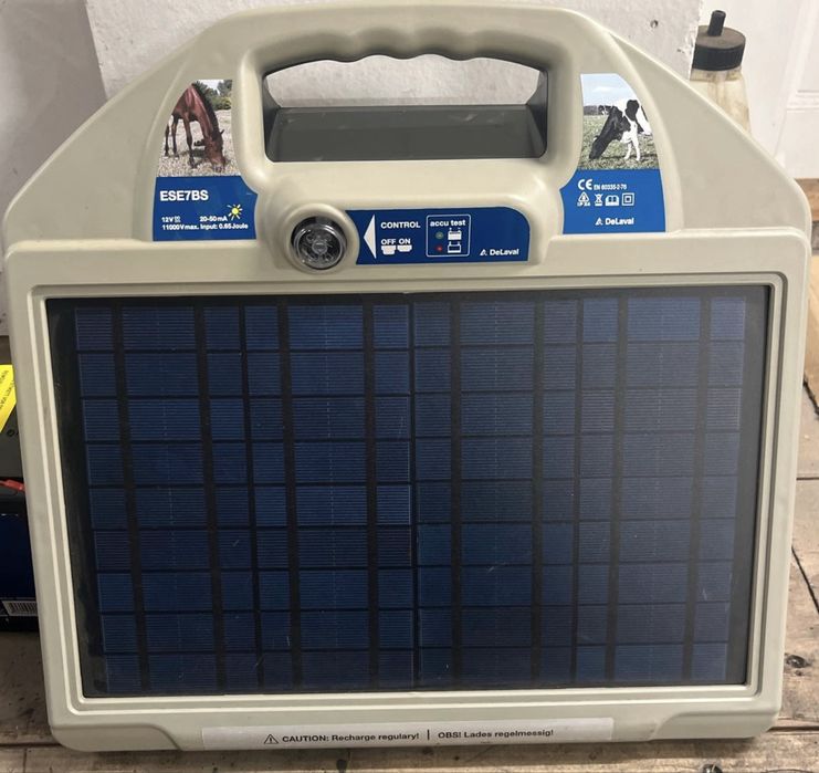 Pastuch elektryczny delaval solarny dla bydla,koni itp