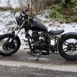 Junak m12 vintage bobber custom kat b chopper hardtail