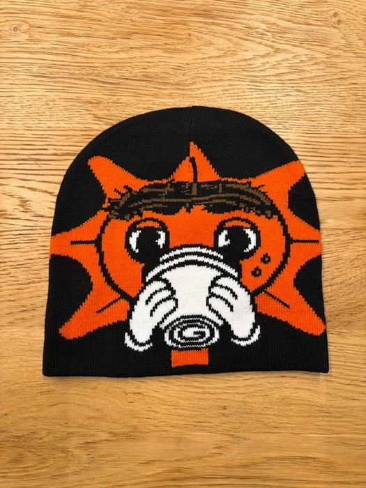 Glo gang сіра помаранчева шапки