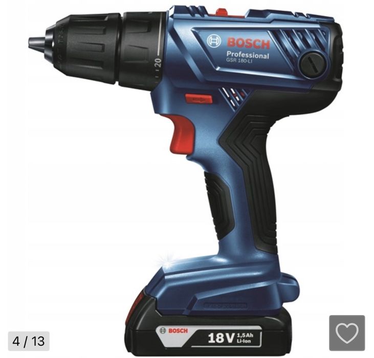 Wiertarko-wkrętarka akum. Bosch GSR 180-Li. Tanio!