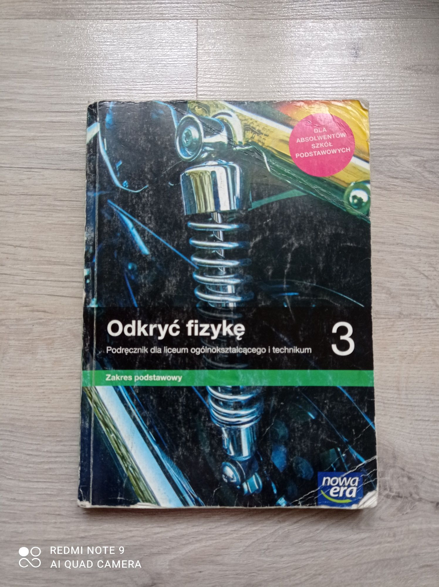 Podręcznik odkryć fizykę 3 liceum technikum