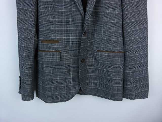 Next elegancka marynarka krata slim fit 38R / M