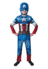Strój kostium przebranie Kapitan Ameryka rozmiar 128cm