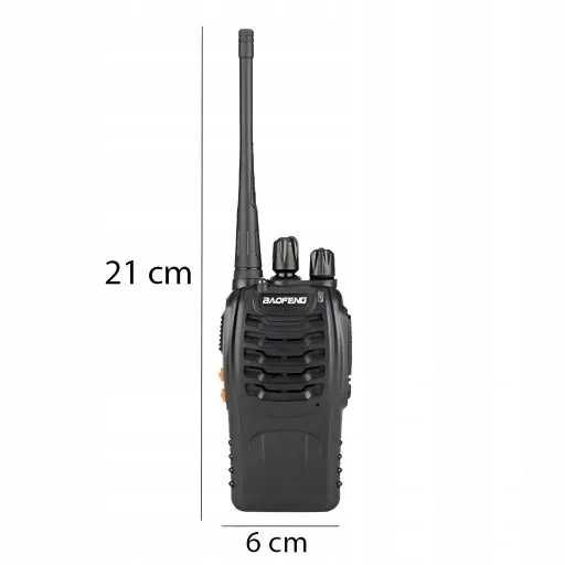 Krótkofalówki 2x walkie talkie baofeng bf888s pmr